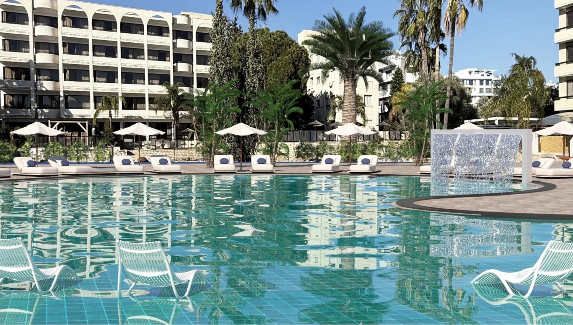 Atlantica Oasis Hotel Limassol Exterior foto