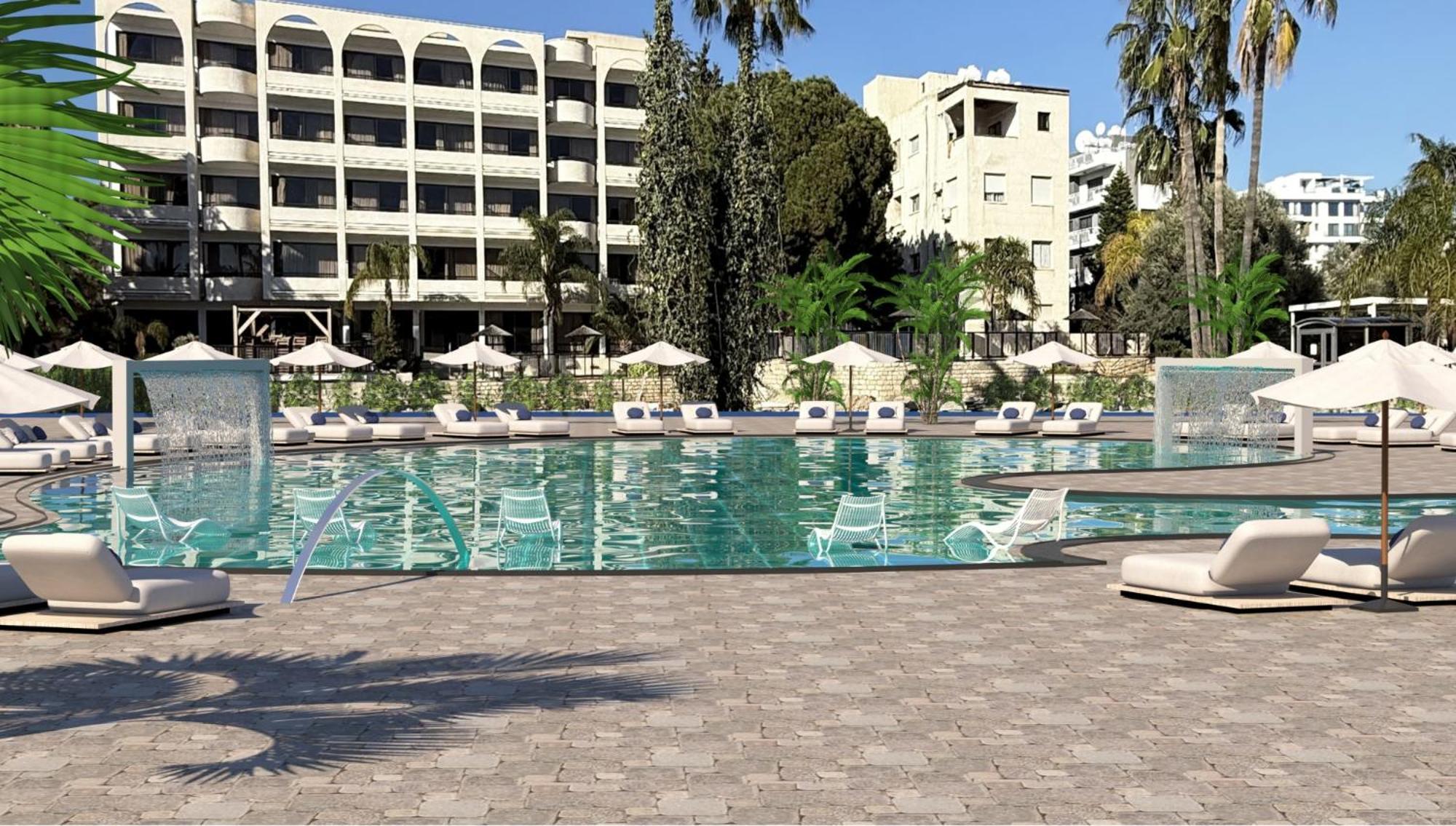 Atlantica Oasis Hotel Limassol Exterior foto